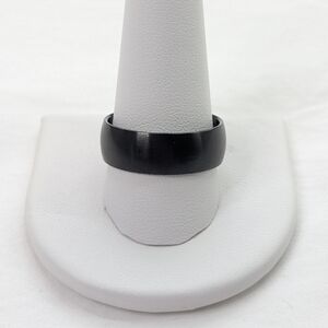 Men's Titanium Black Ring 11.5